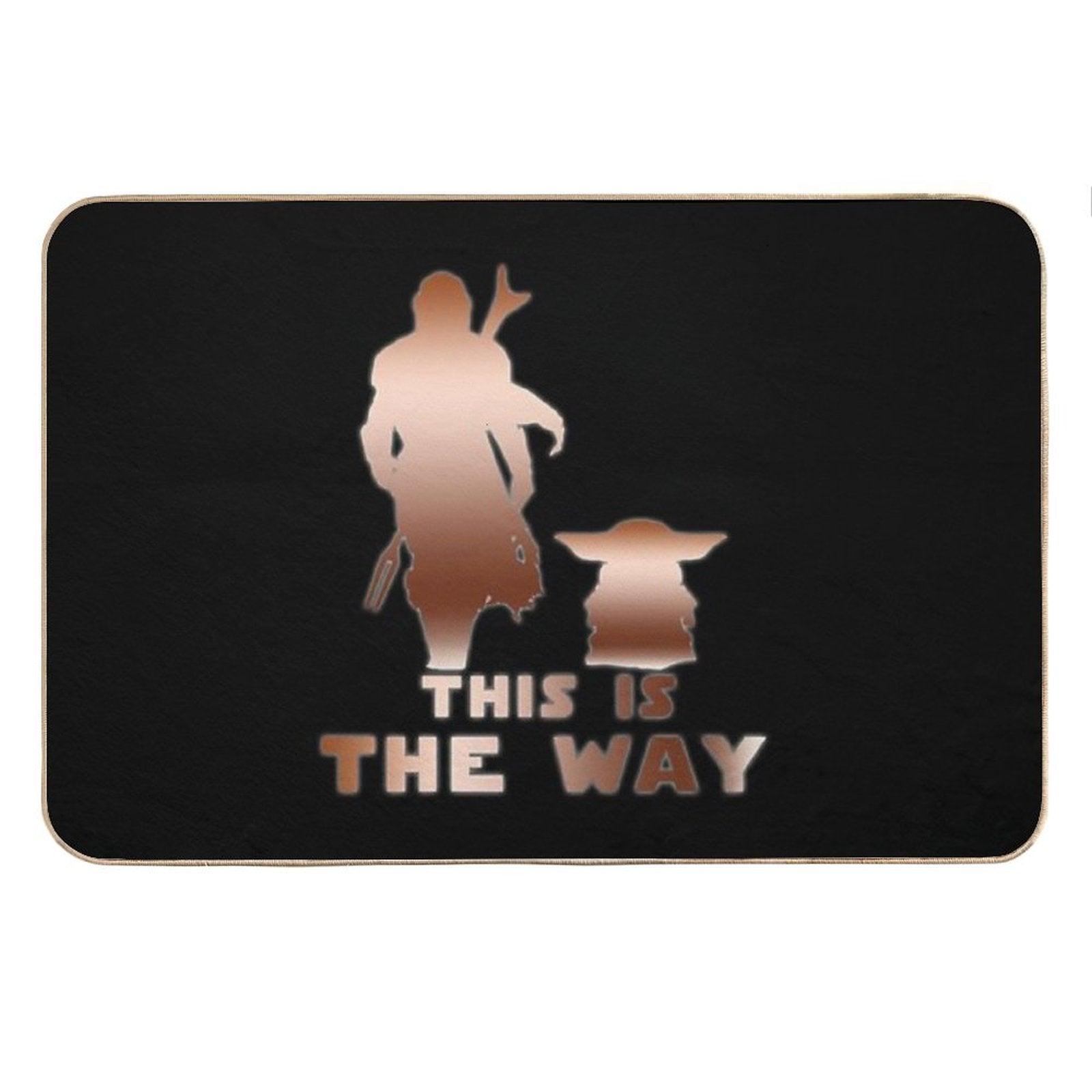 Mando (Variant) This Is The Way Bath Mat