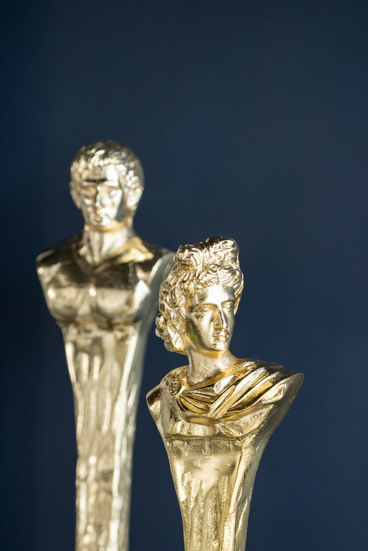 Modern Luxury Decorative Gold Roman Figurine Sculpture