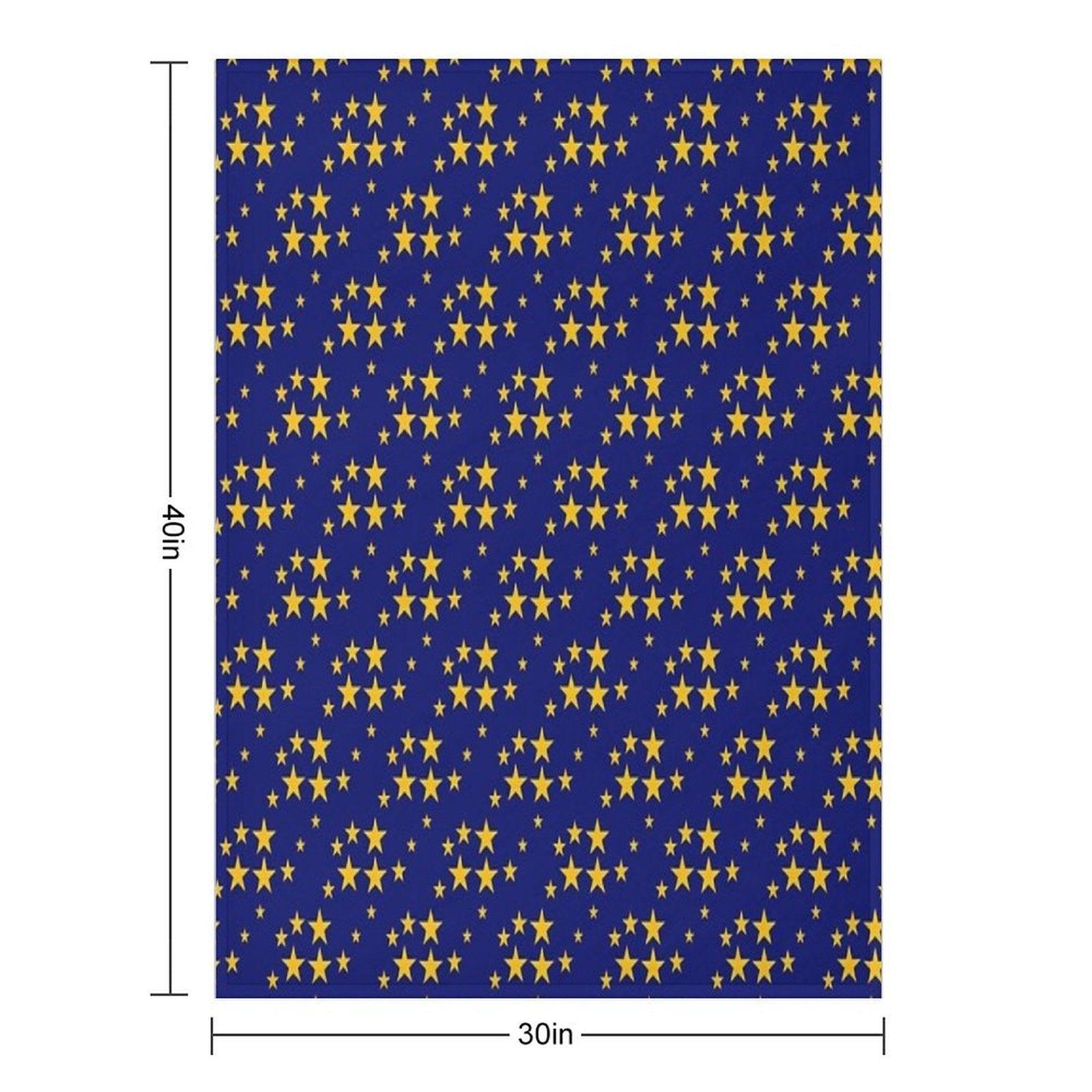 Five Nights at Freddy's Moondrop Pattern Throw Blanket