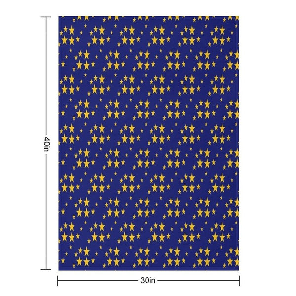 Five Nights at Freddy's Moondrop Pattern Throw Blanket