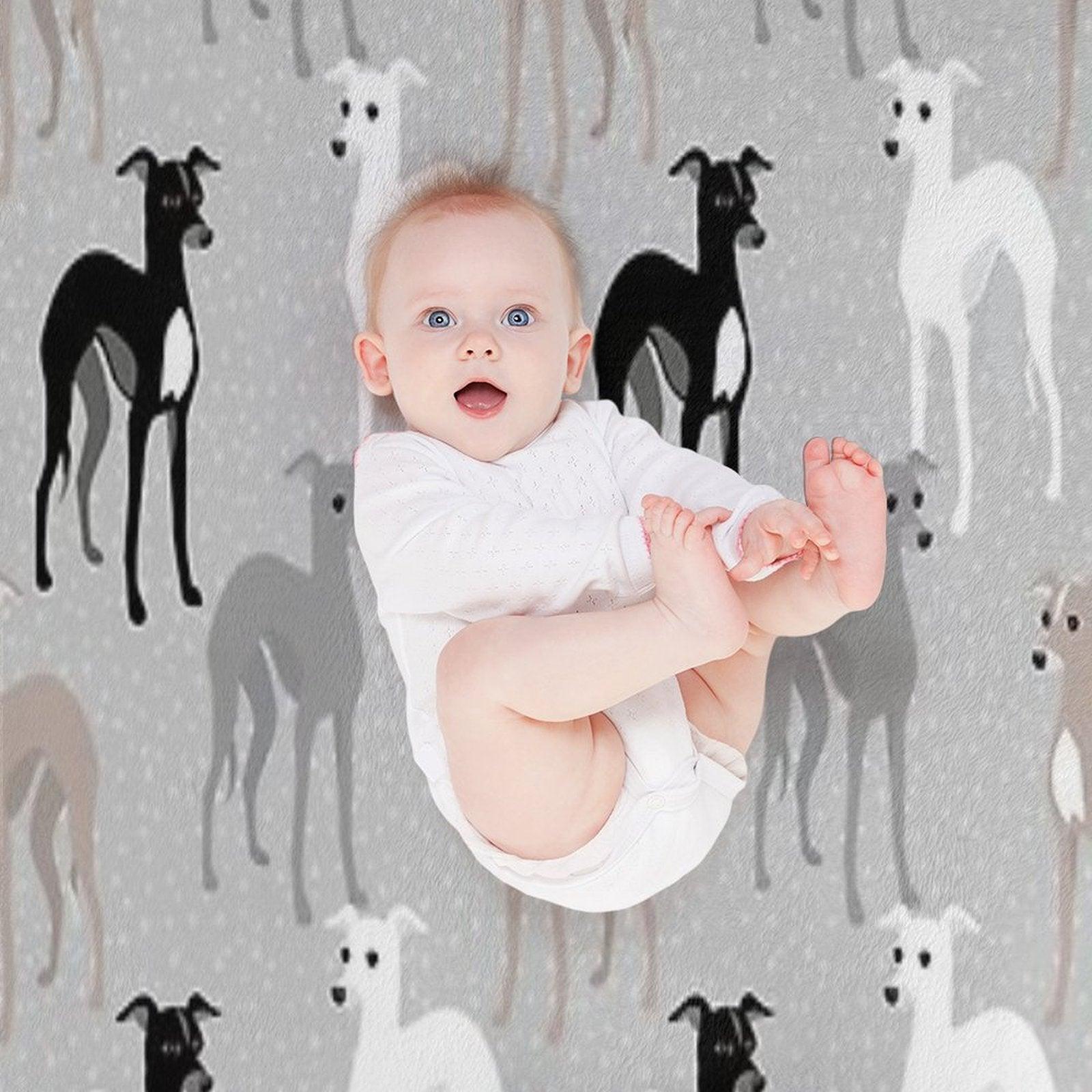 Italian Greyhounds Throw Blanket