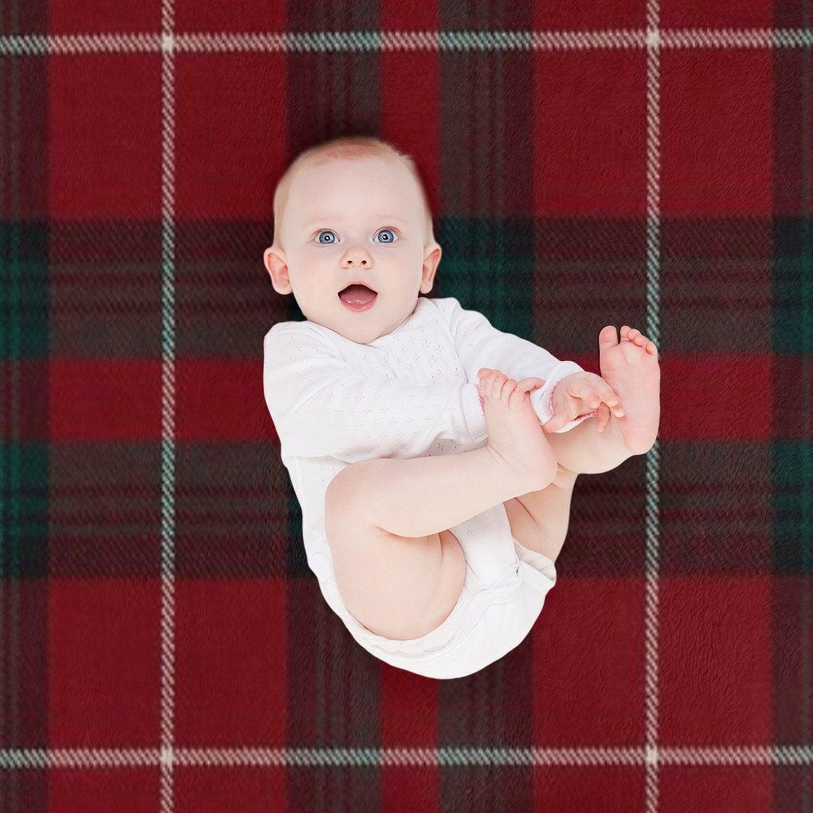 Stuart Of Bute Scottish Tartan Throw Blanket