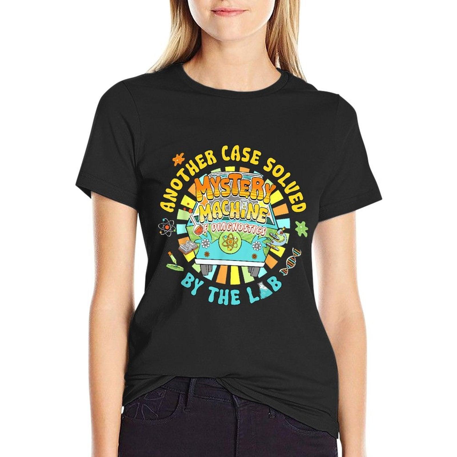 Mystery Funny Machine of Diagnostics Medical Lab Week Tech T-Shirt