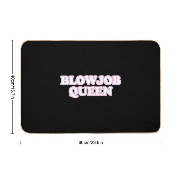 Blowjob Queen Bath Mat