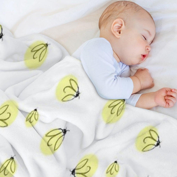 Fireflies, Lightning Bugs Throw Blanket