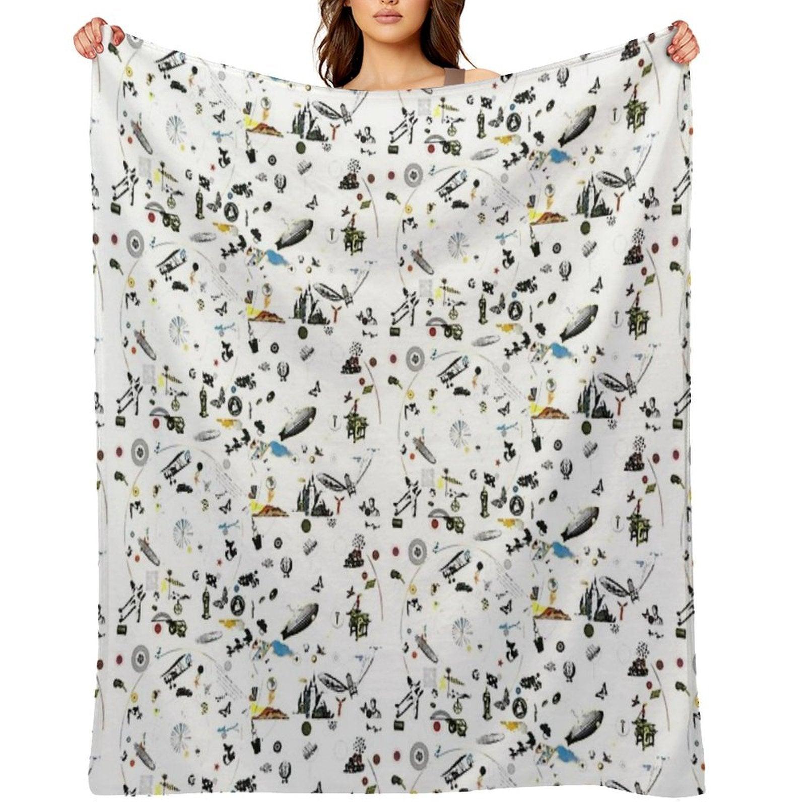 III Throw Blanket