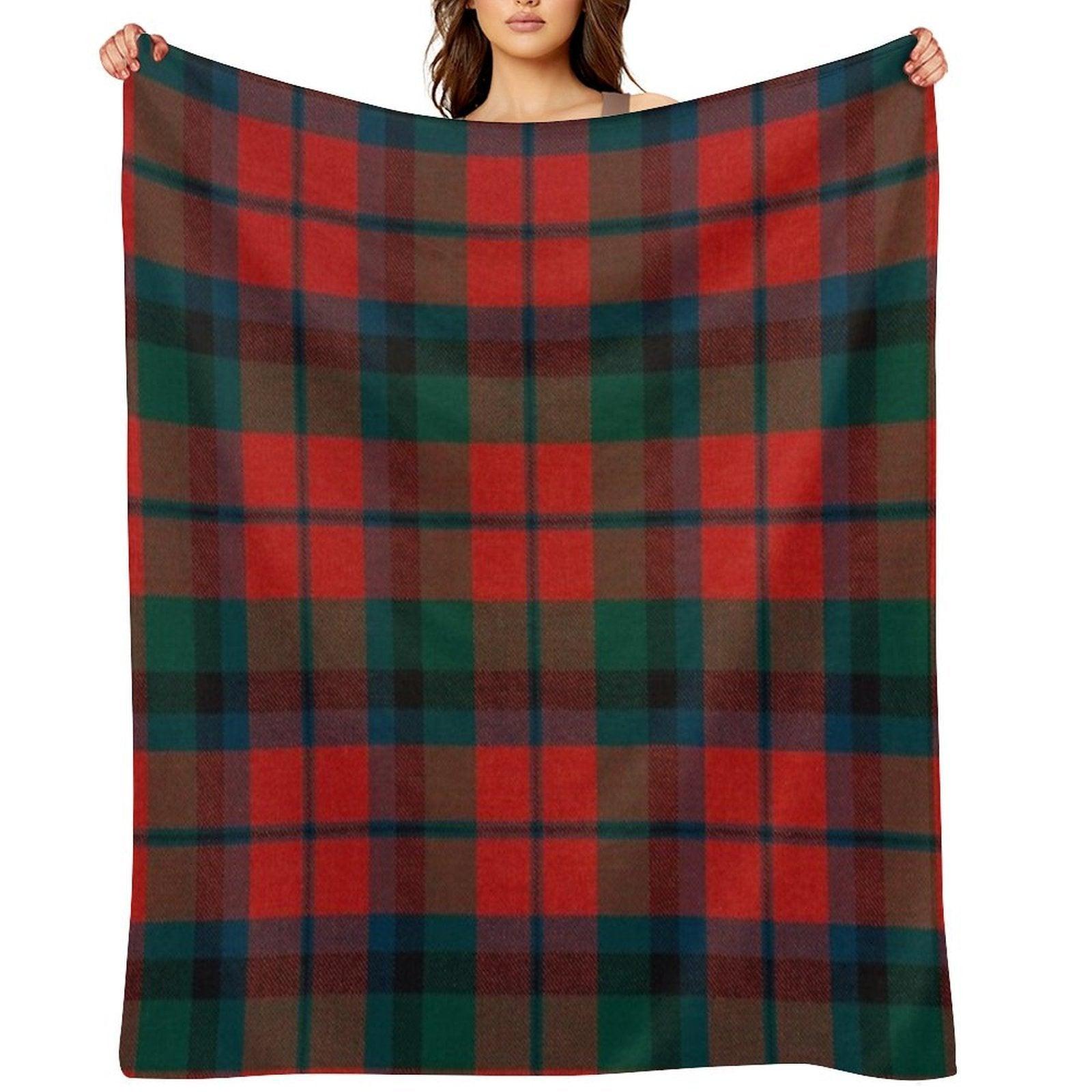 MacNaughton Scottish Tartan Throw Blanket