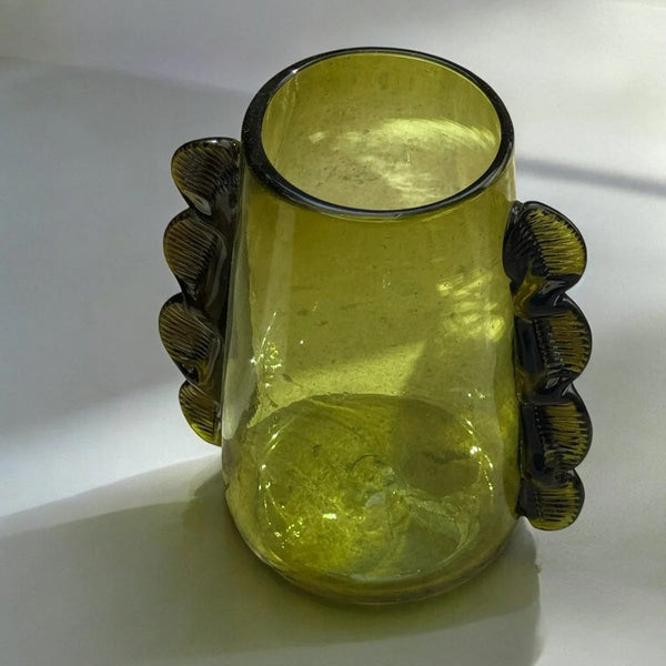 Betta Green Glass Vase