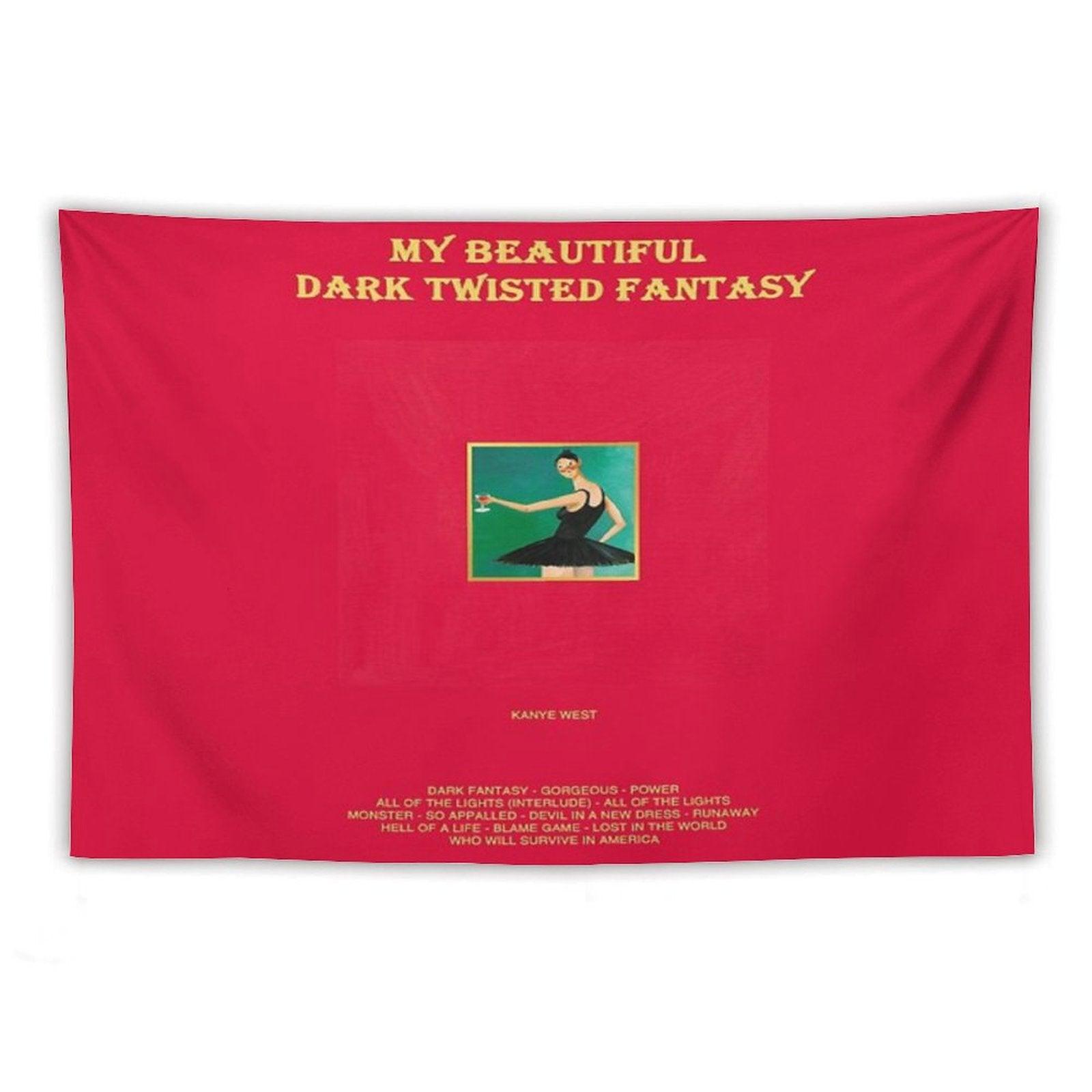 My Beautiful Dark Twisted Fantasy Tapestry