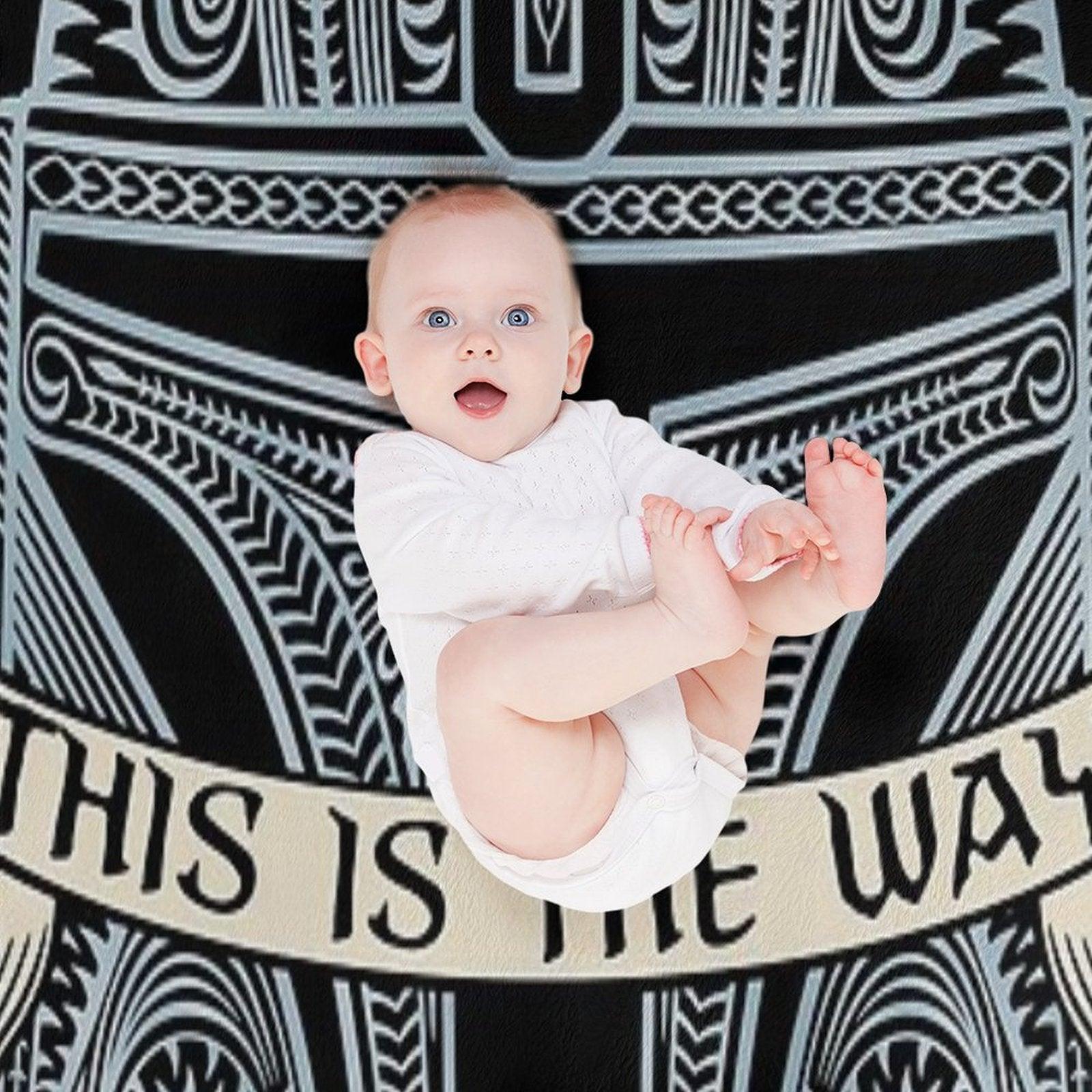 This Is The Way - Tattoo Throw Blanket