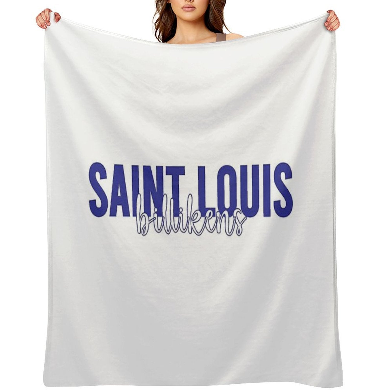 Saint Louis University Billikens Eco-conscious Throw Blanket