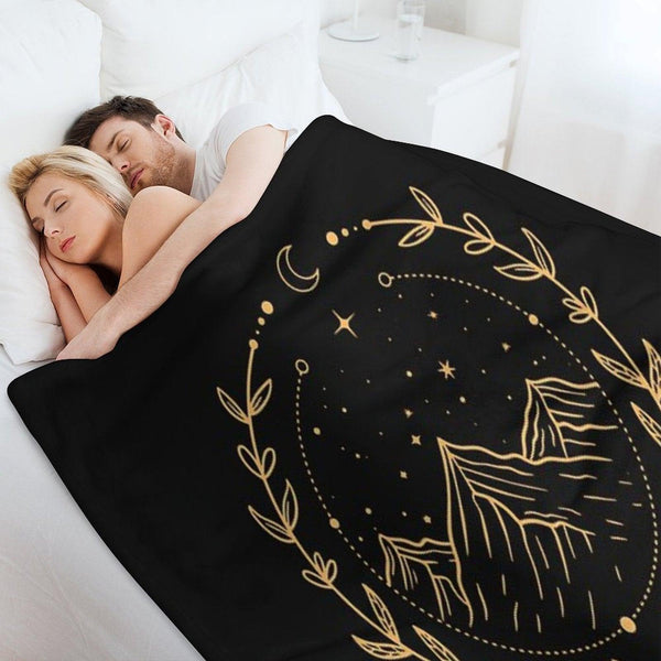 Acotar Velaris City Of Starlight The Night Court Throw Blanket