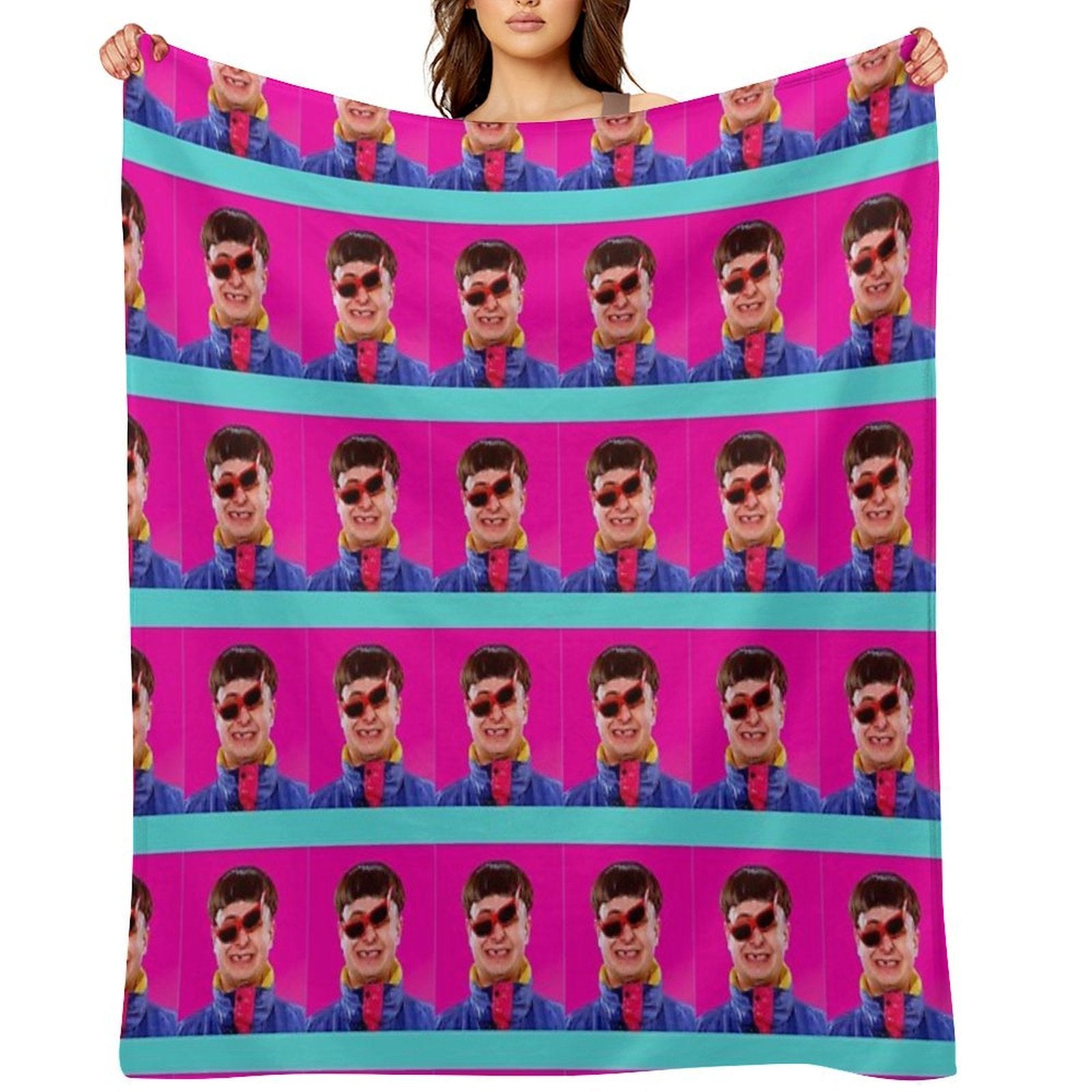 Oliver Tree Quick-dry Throw Blanket