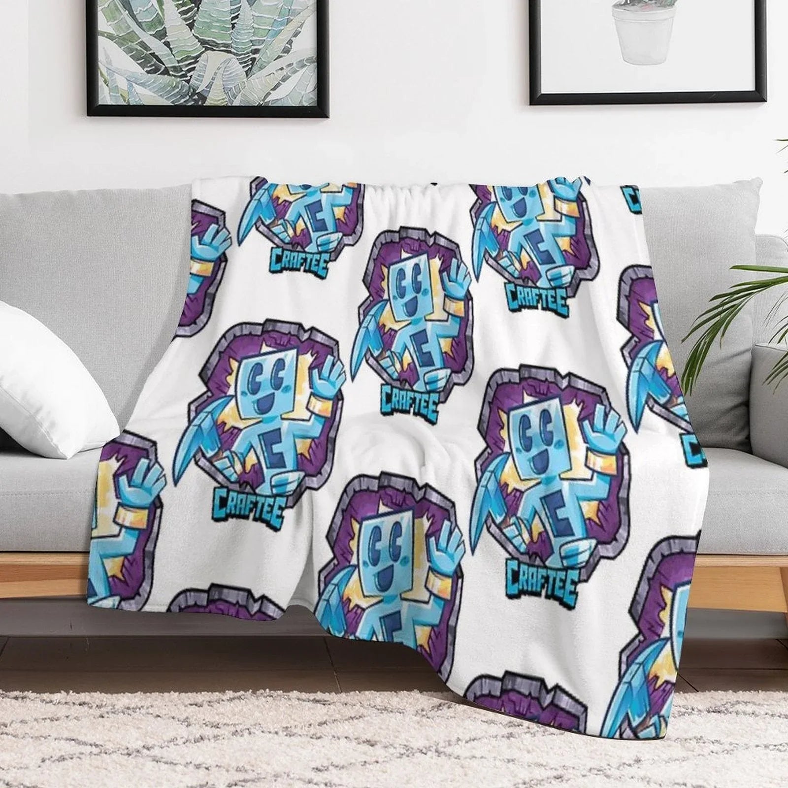 Craftee Throw Blanket