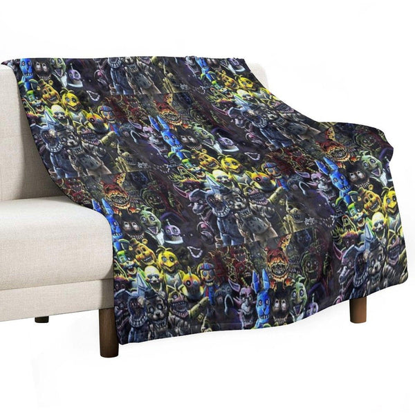 FNAF - The Night Shift Throw Blanket