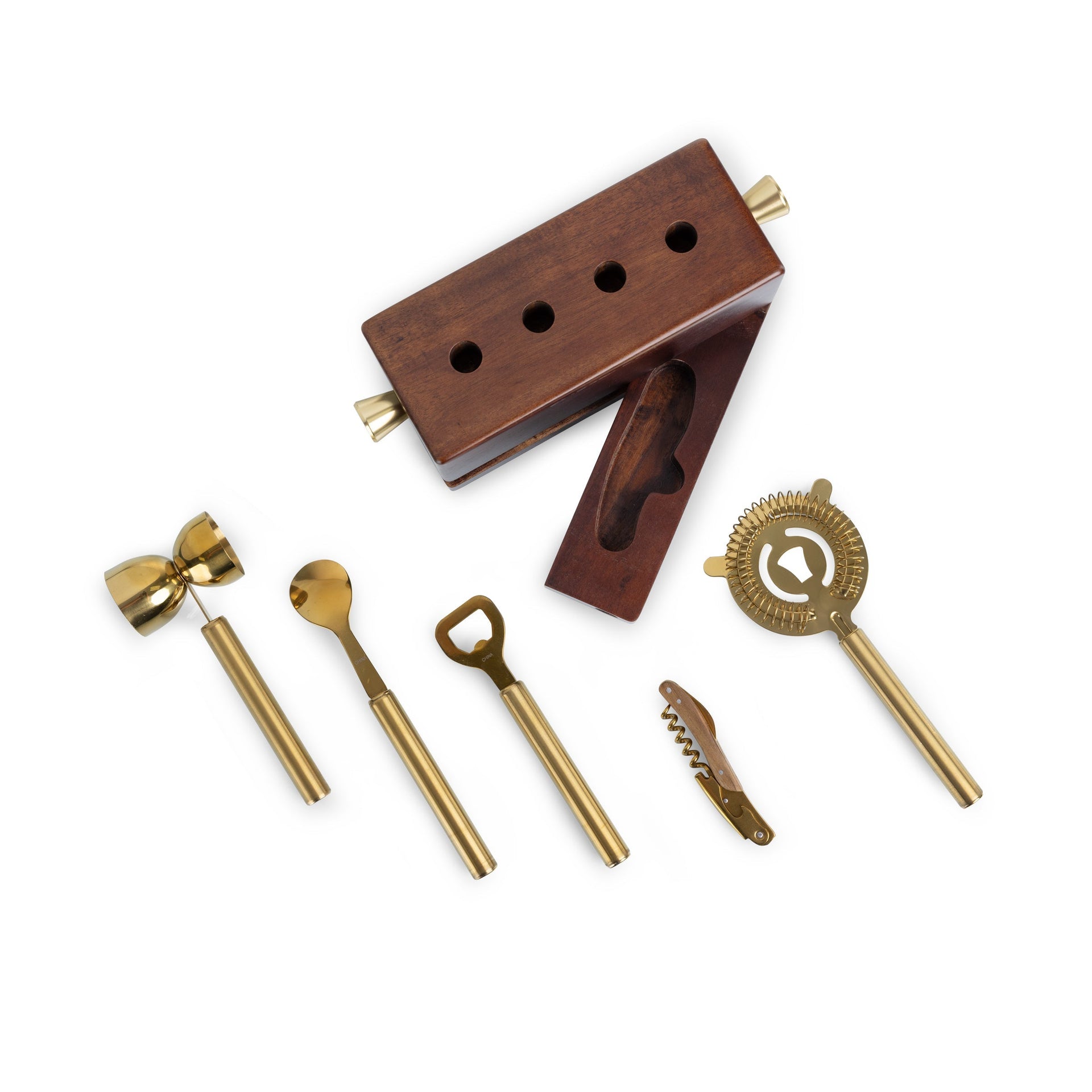 Sidecar 5-Piece Bar Tool Set Picnic Time Family of Brands