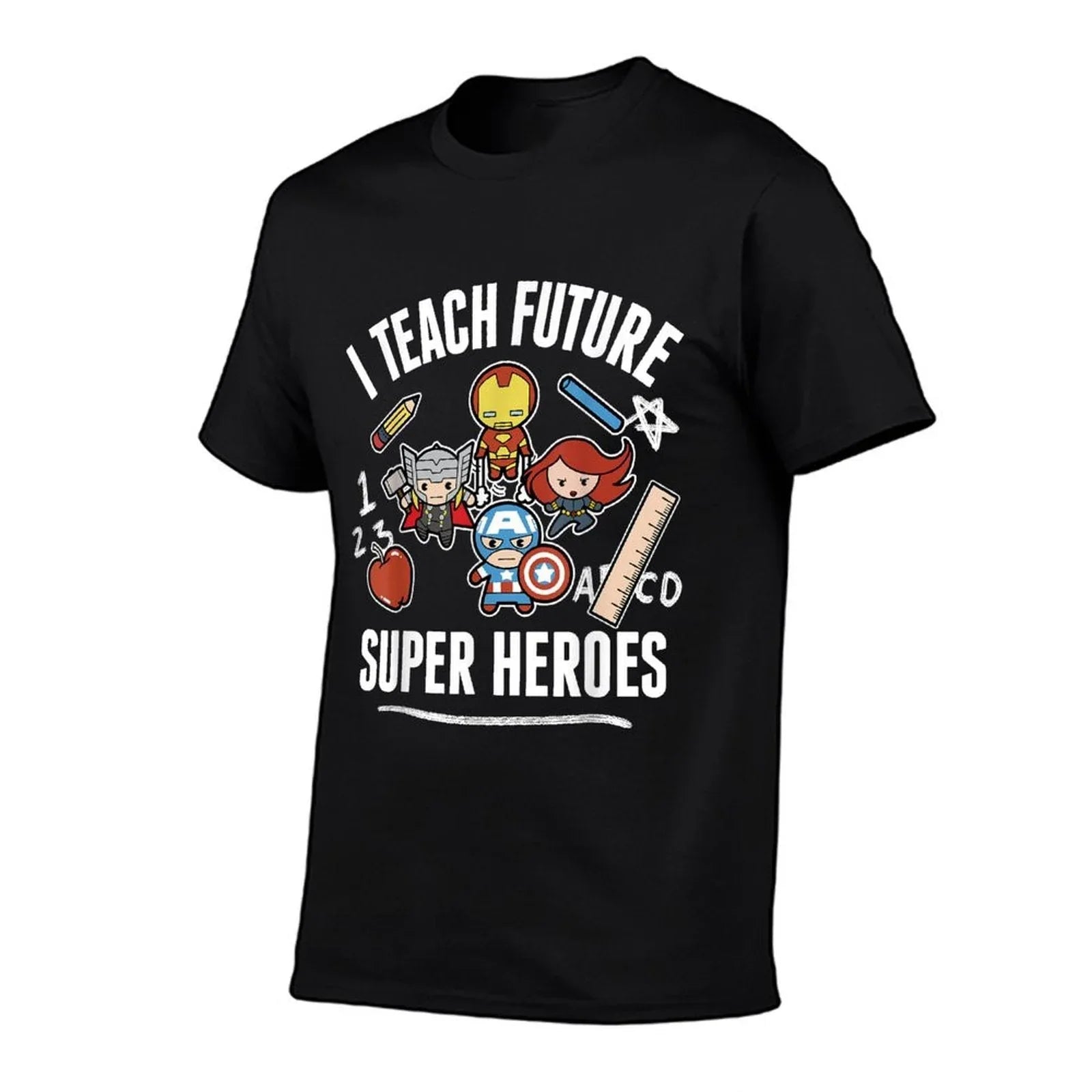 Marvel Avengers Classic I Teach Super Heroes Graphic T-Shirt