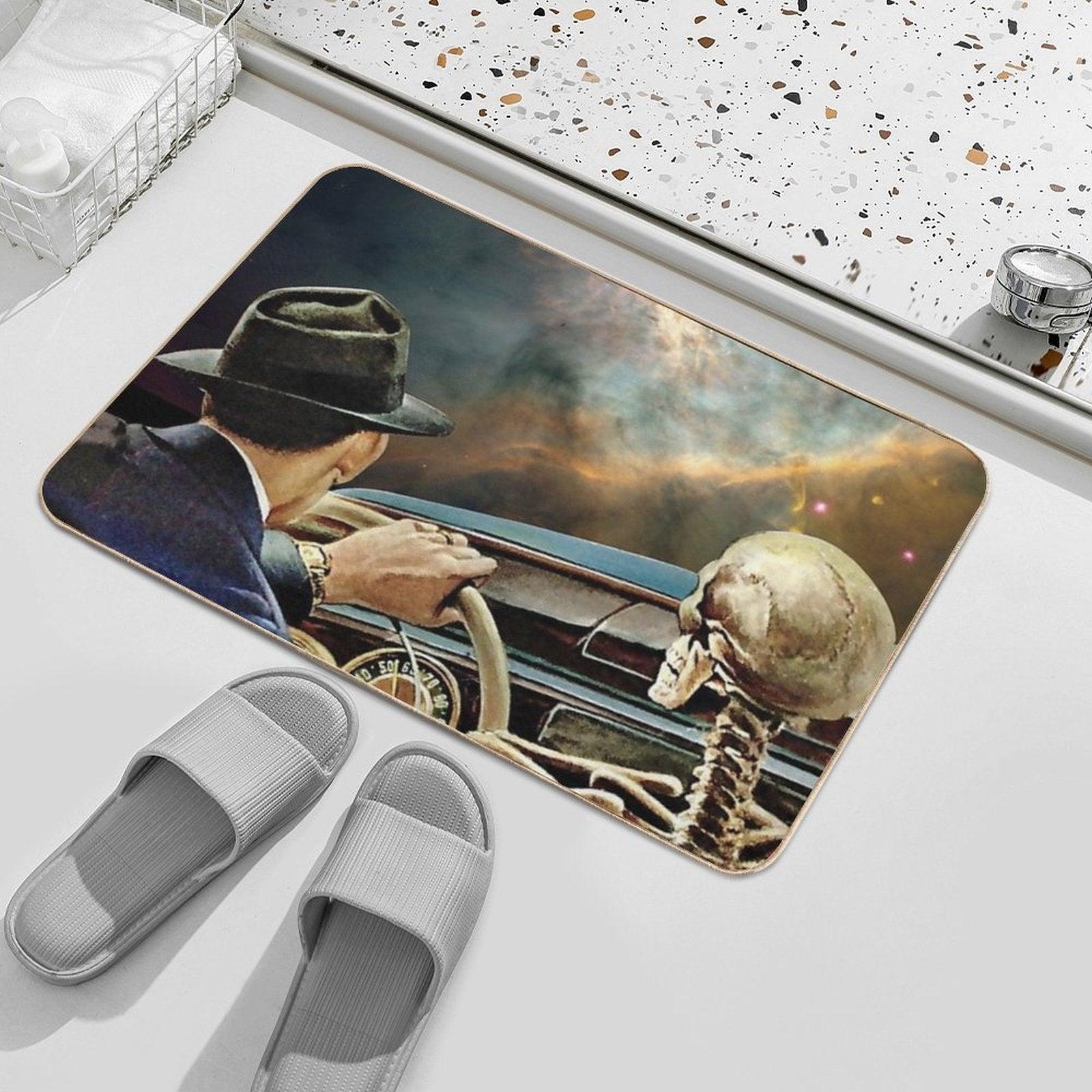 Deep Space Ride  Long-Lasting Bath Mat