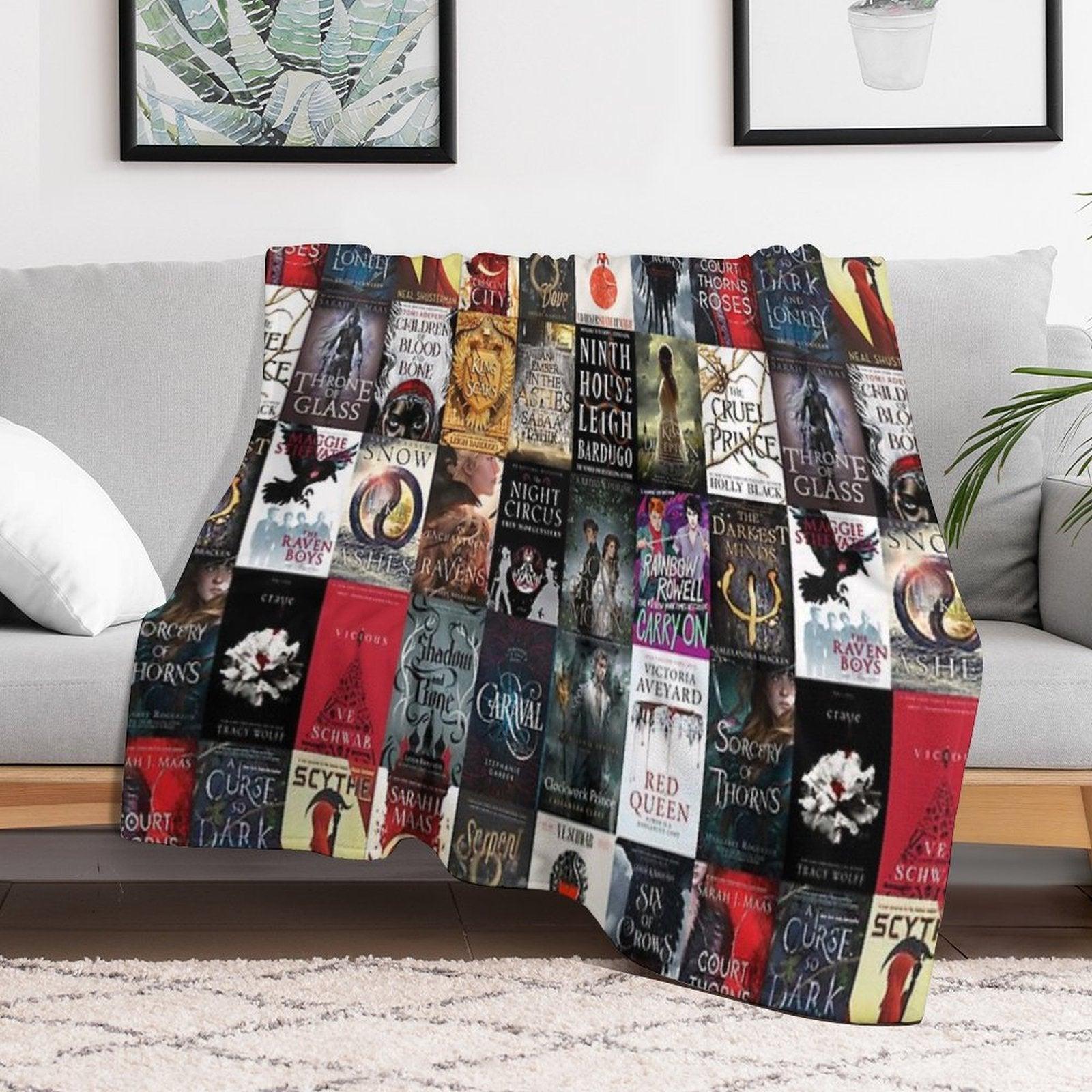 YA Young Adult Fantasy Books Blanket Throw Blanket