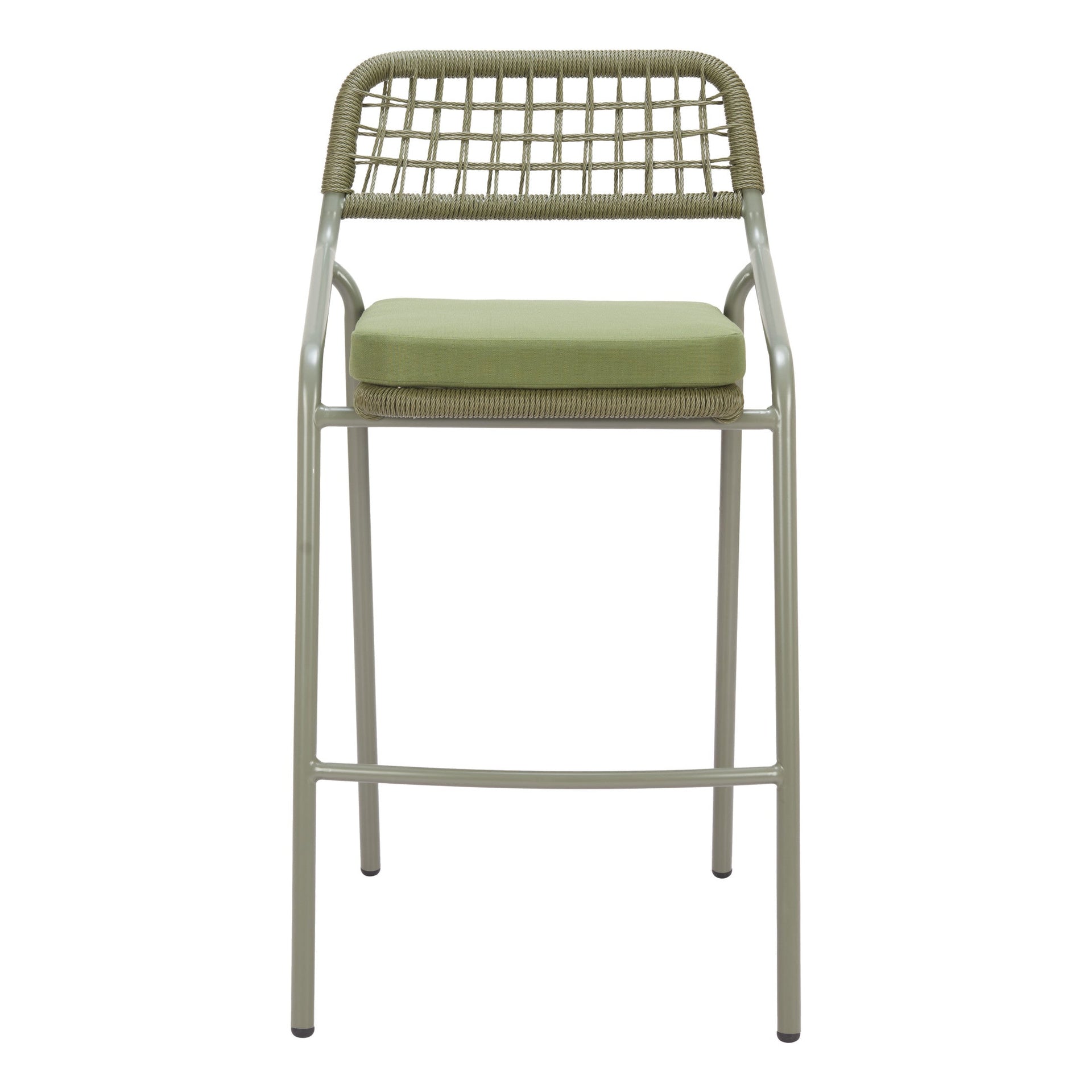 Zuo Modern Rio Barstool (Set of 2) Green