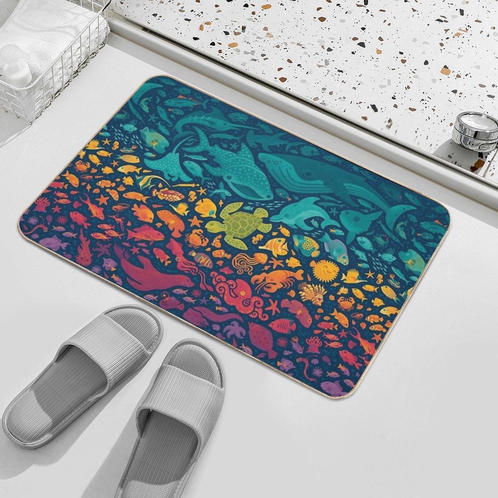 Aquatic Spectrum 2 Bath Mat