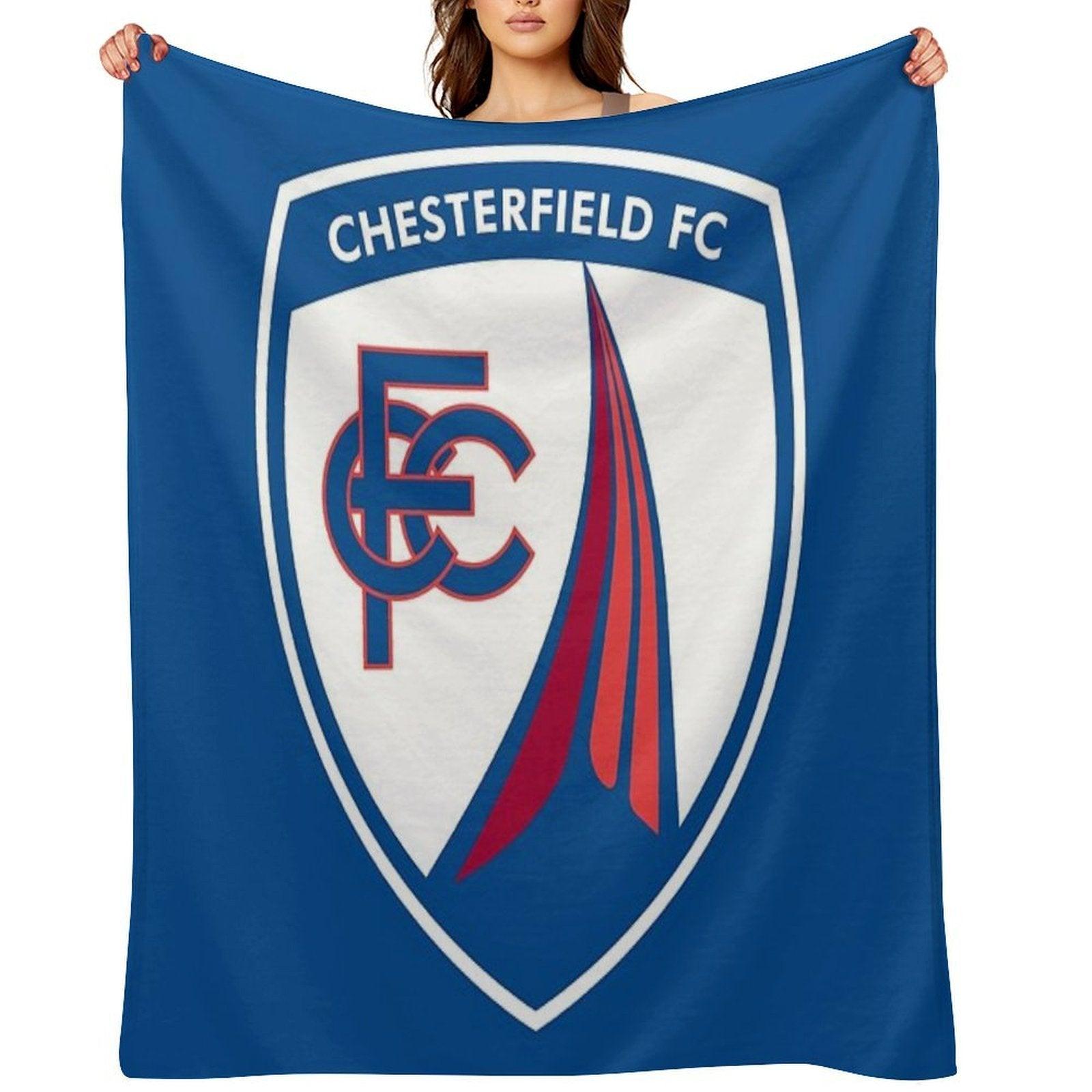 Chesterfield FC Fan Art  Non-League Football Phone Case & Gifts Throw Blanket