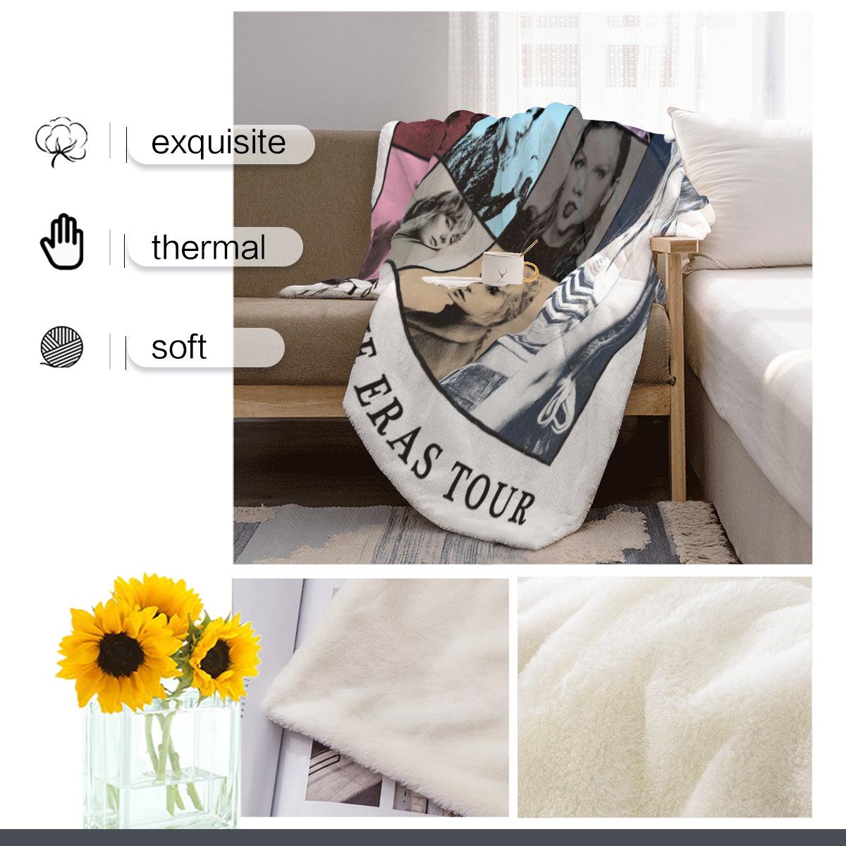 Taylor Swift The Eras Tour Throw Blanket