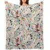 Fable Floral Throw Blanket