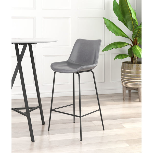 Byron Barstool Gray