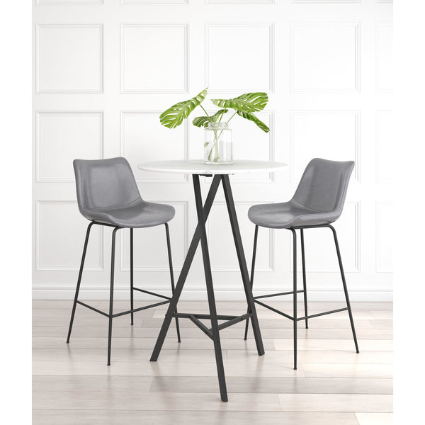 Byron Barstool Gray