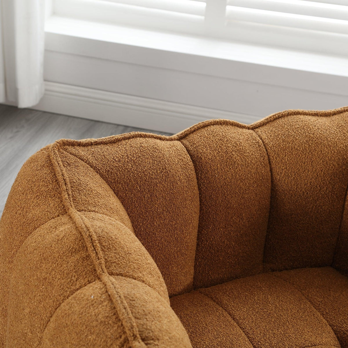 Soft Bean Bag Chair with High Resilient Foam