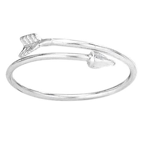 On Target Sterling Silver Ring: 6