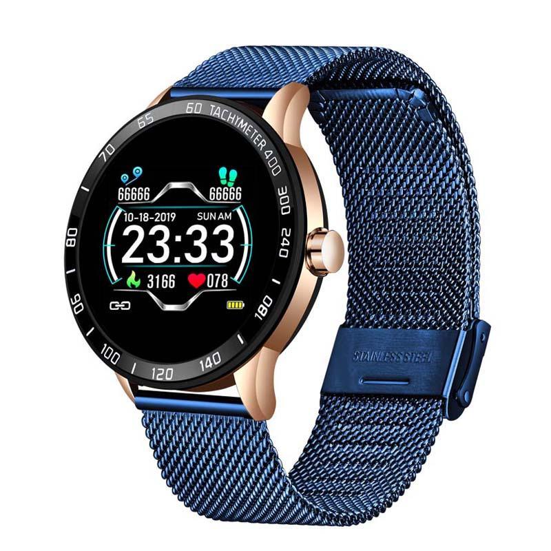 Modern Luxury New Smart Watch For Men and Women LED Color Screen And With Heart Rate Blood Pressure Tracker With  Multi-Function Mode Sport Smartwatch fitness Tracker