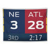 28-3 Patriots-Falcons Tapestry