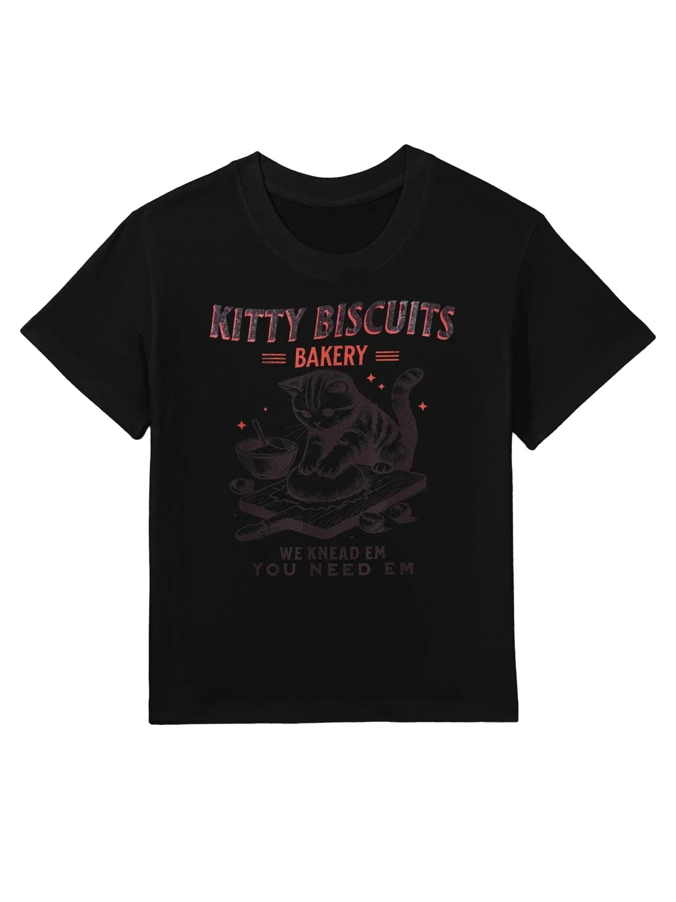 Kitty Biscuits Bakery Kids T-Shirt