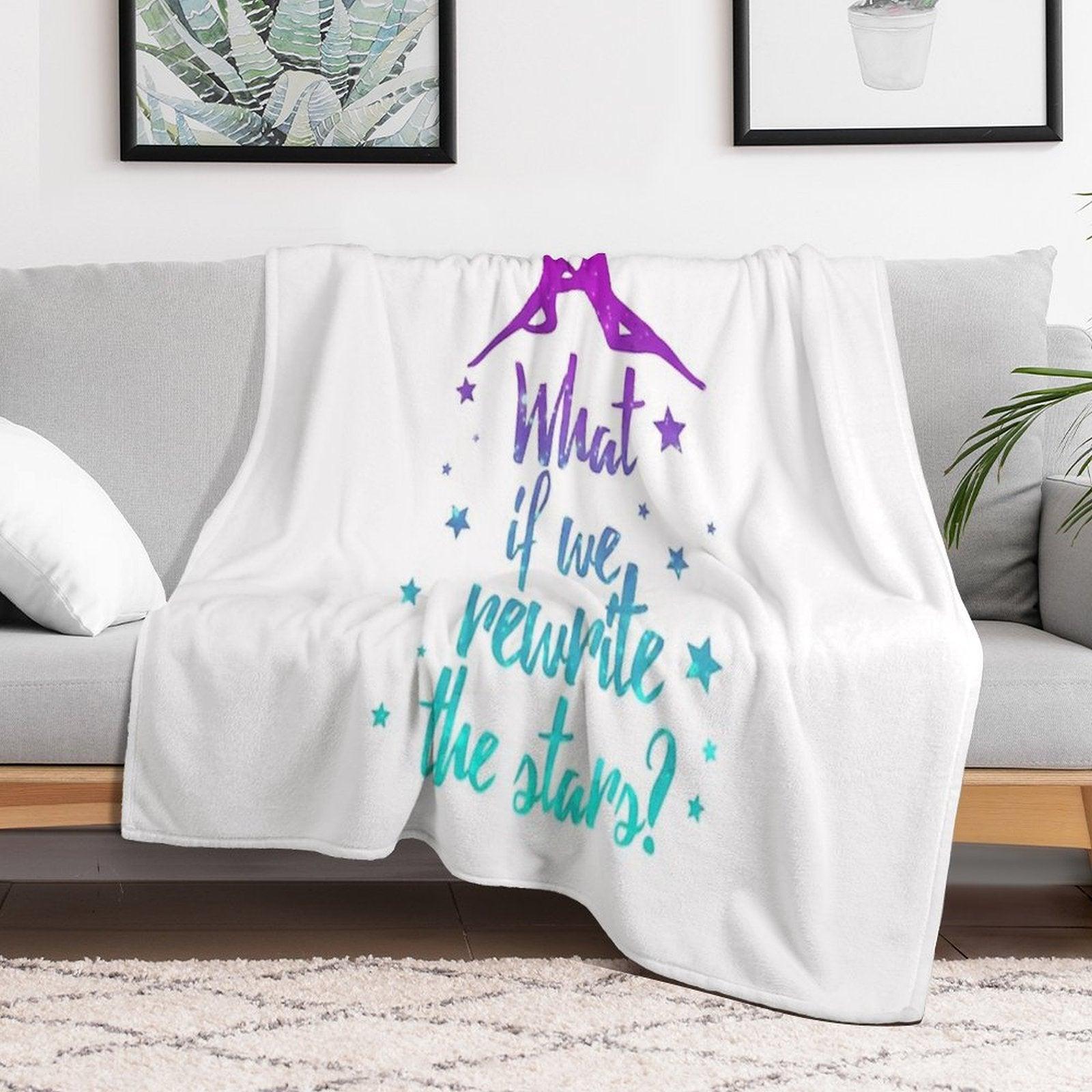 Greatest Showman Rewrite The Stars Throw Blanket