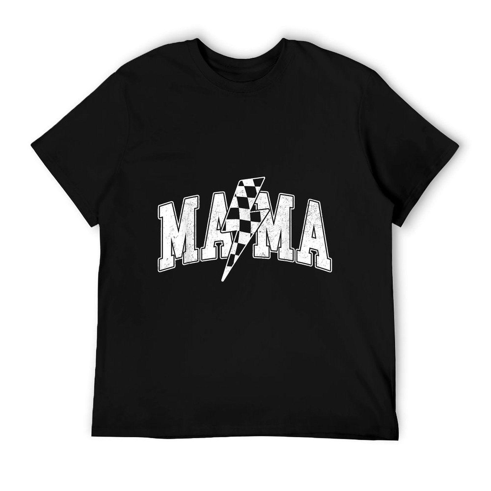 Mama Racing Car Family Matching Birthday Party Mother's Day T-Shirt