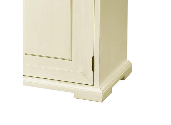 Locksmith Credenza - 4 Door Cream