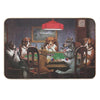 Dogs Playing Poker A Friend In Need (High Resolution), C.M. Coolidge Bath Mat