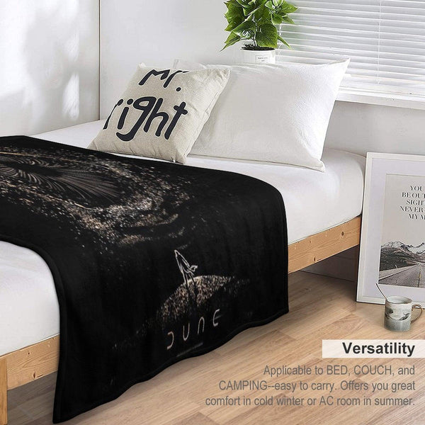 Shai-Hulud The Sandworm Throw Blanket