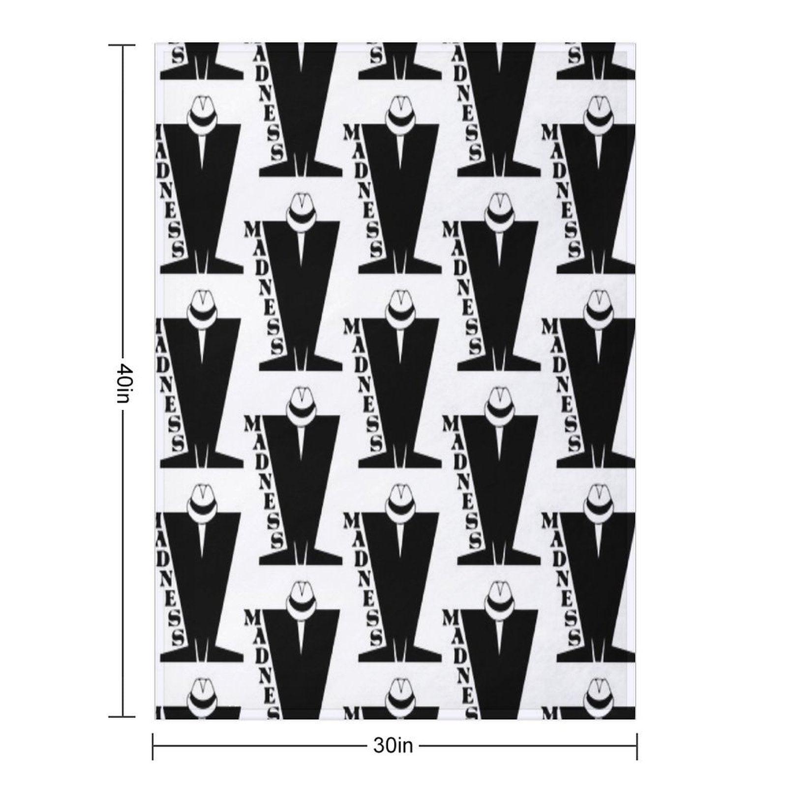 Hat The Madness Retro Band Gift for Fans Throw Blanket