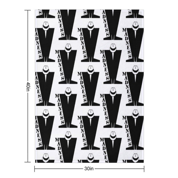 Hat The Madness Retro Band Gift for Fans Throw Blanket