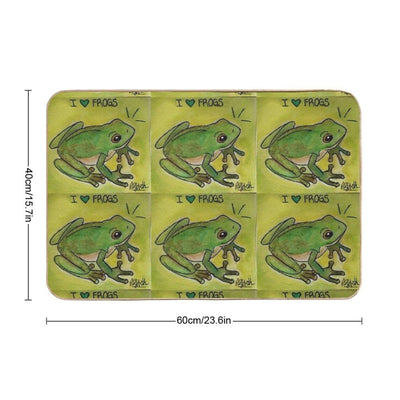 Frog Sticker  Slip-Resistant Bath Mat
