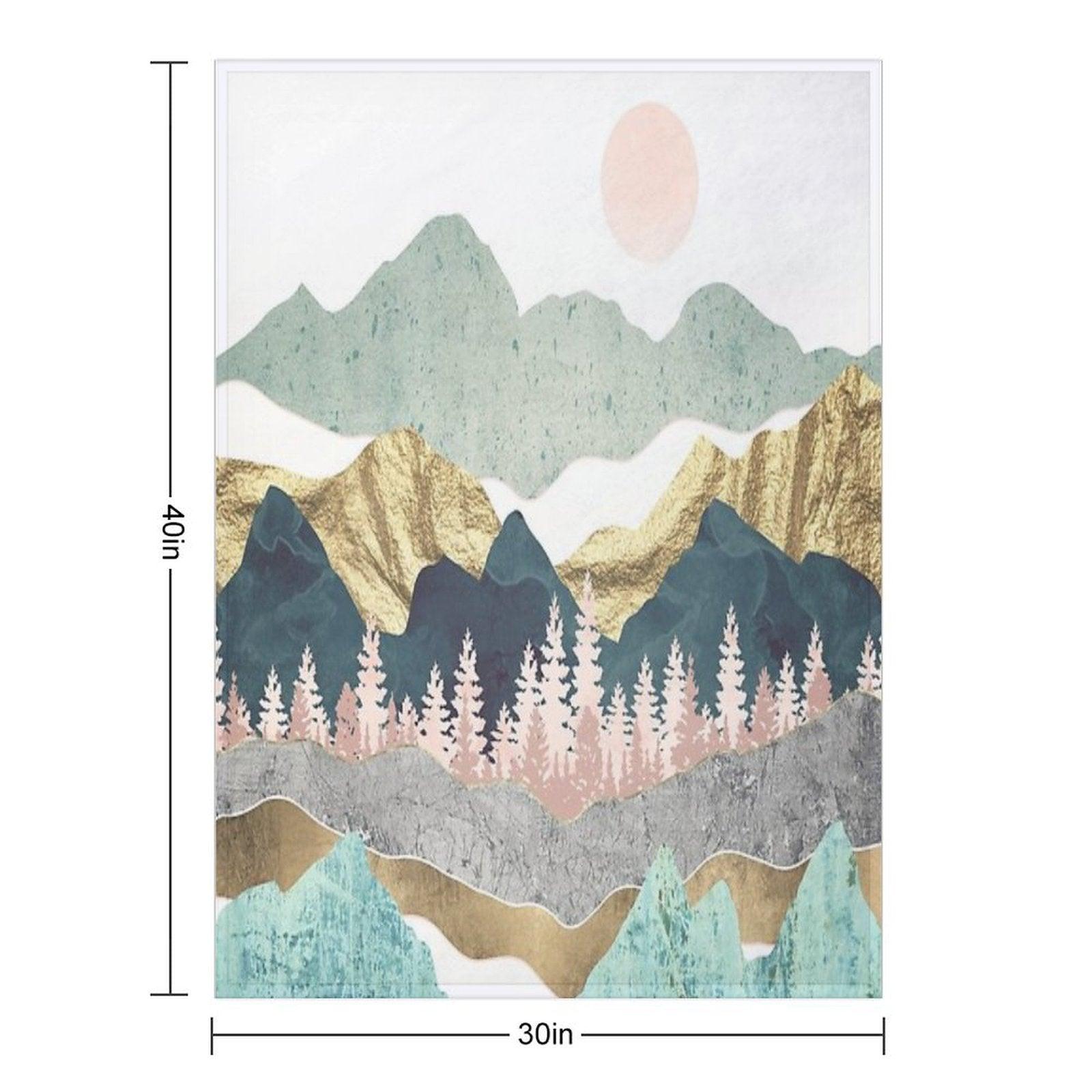 Summer Vista Throw Blanket