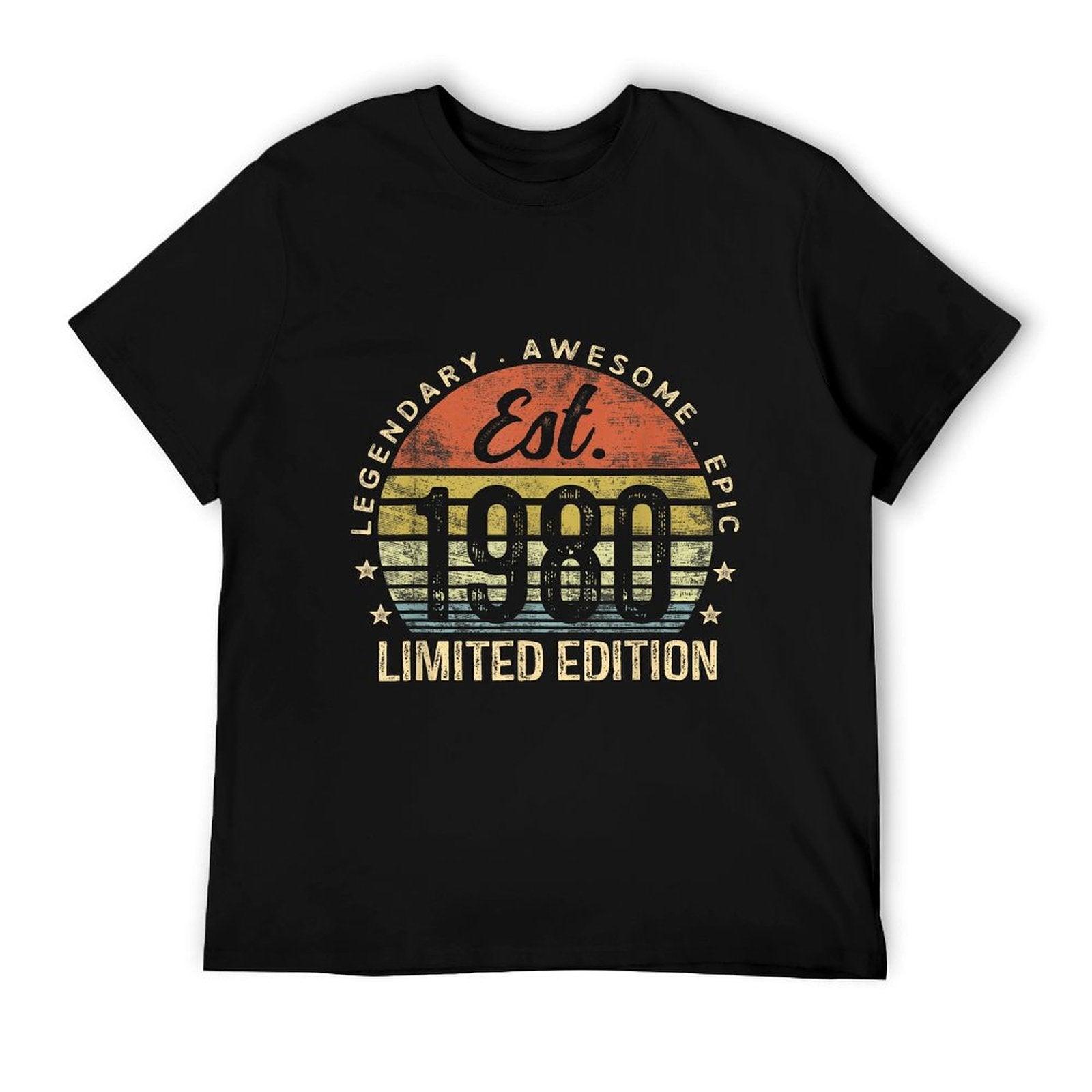 Est 1980 Limited Edition 45th Birthday Vintage 45 Year Old T-Shirt