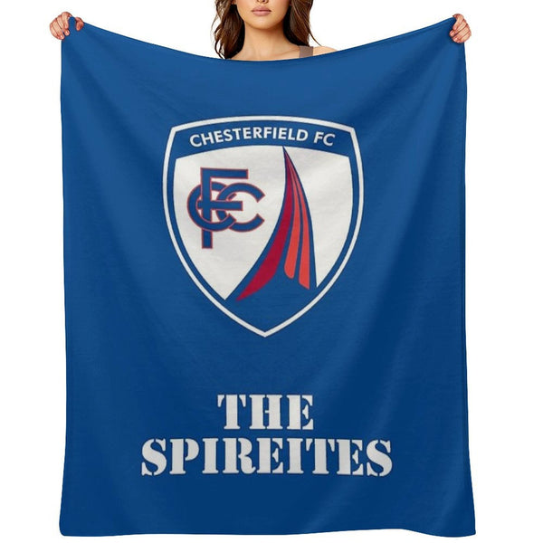 CHESTERFIELD FC Sustainable Throw Blanket