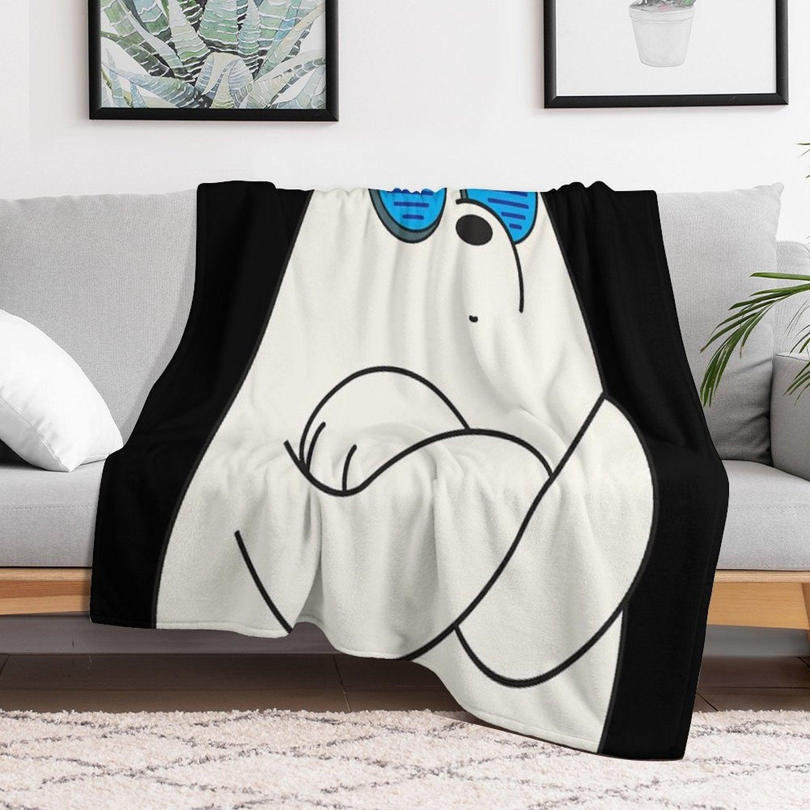 Ice Bear Throw Blanket