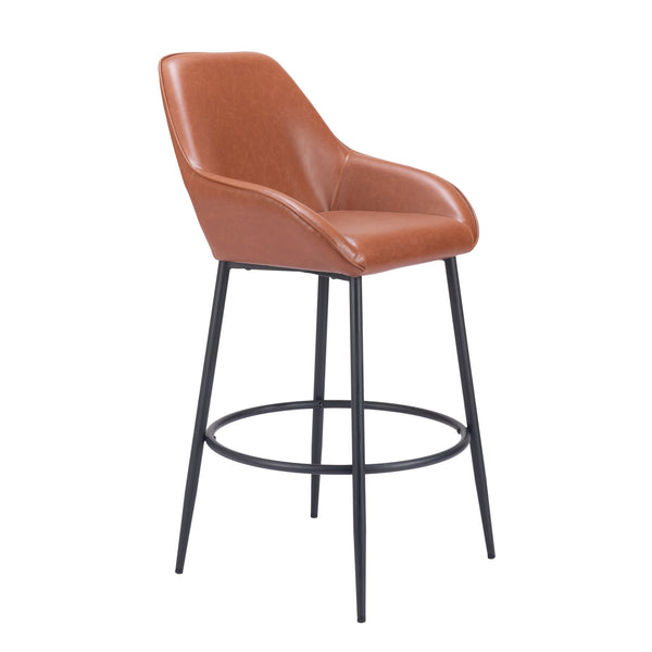 Vila Barstool (Set of 2) Brown
