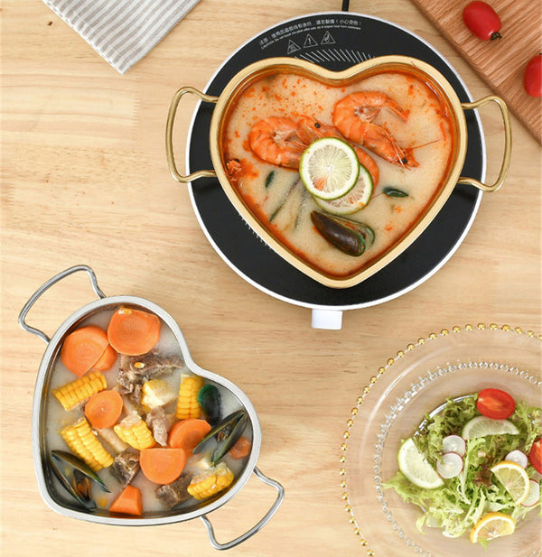 Heart Stainless Steel Bowl