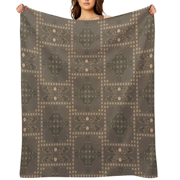Hallowed Mirror Sustainable Throw Blanket